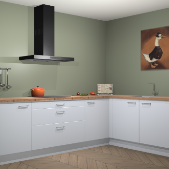 Sneeuwwitte keuken Canberra 28464