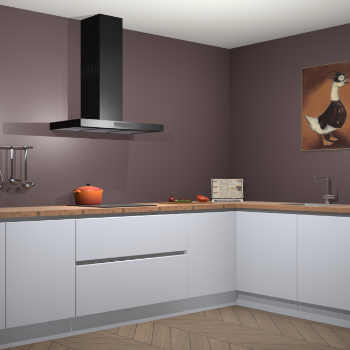 Sneeuwwitte greeploze keuken Canberra 28465