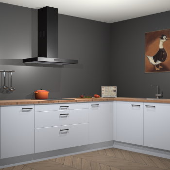 Sneeuwwitte keuken Canberra 28467