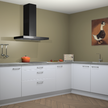 Sneeuwwitte keuken Canberra 28469