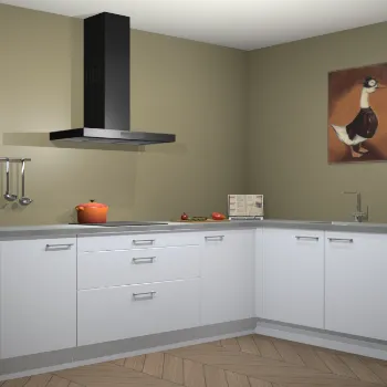 Sneeuwwitte keuken Canberra 28469