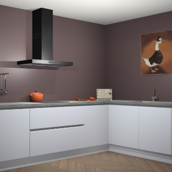 Sneeuwwitte greeploze keuken Canberra 28471