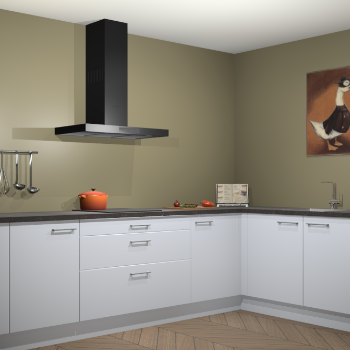 Sneeuwwitte keuken Canberra 28475