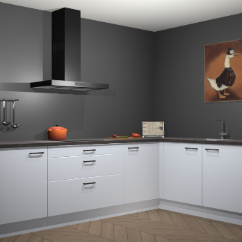 Sneeuwwitte keuken Canberra 28479