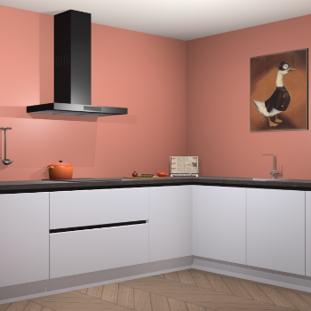 Sneeuwwitte greeploze keuken Canberra 28480