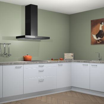 Sneeuwwitte keuken Canberra 28482