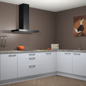 Sneeuwwitte keuken Canberra 28484