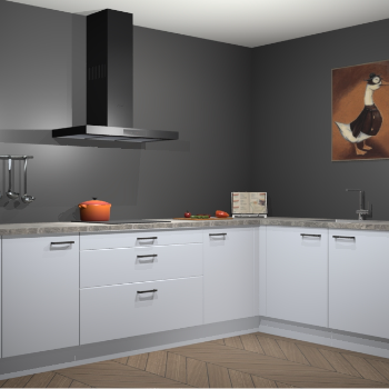 Sneeuwwitte keuken Canberra 28485