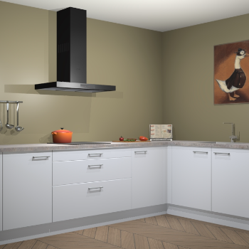 Sneeuwwitte keuken Canberra 28487