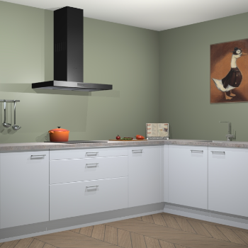 Sneeuwwitte keuken Canberra 28488