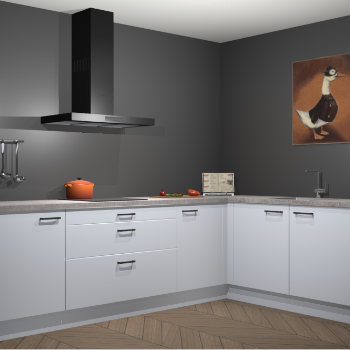 Sneeuwwitte keuken Canberra 28491