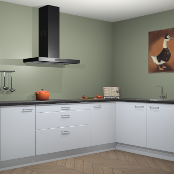 Sneeuwwitte keuken Canberra 28494