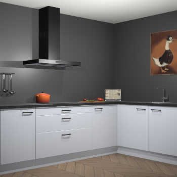 Sneeuwwitte keuken Canberra 28497