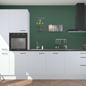 Sneeuwwitte keuken Brussel 28334