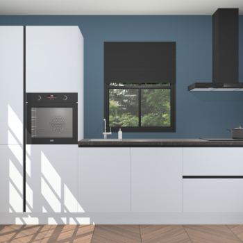 Sneeuwwitte greeploze keuken Brussel 28335