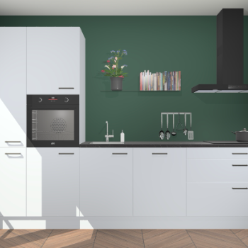 Sneeuwwitte keuken Brussel 28352