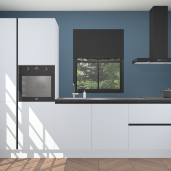 Sneeuwwitte greeploze keuken Brussel 28353