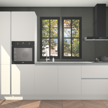 Sneeuwwitte greeploze keuken Brussel 28516