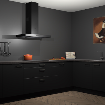 Zwarte keuken Canberra 28631