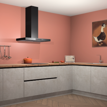 Beton opaal greeploze keuken Canberra 28692