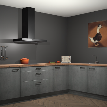 Beton parelgrijs keuken Canberra 28730