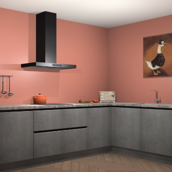 Beton parelgrijs greeploze keuken Canberra 28749