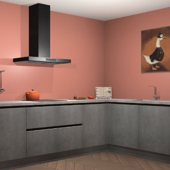 Beton parelgrijs greeploze keuken Canberra 28755