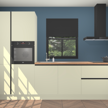 Magnolia greeploze keuken Brussel 28656