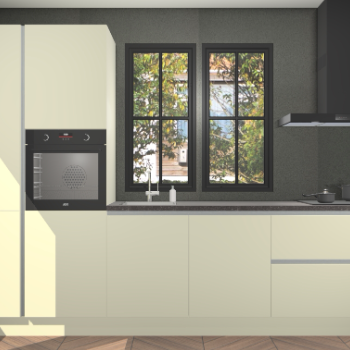 Magnolia greeploze keuken Brussel 28665