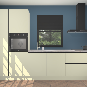 Magnolia greeploze keuken Brussel 28680