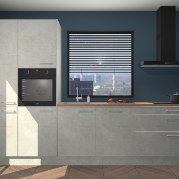 Beton opaal keuken Brussel 28818