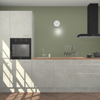 Beton opaal keuken Brussel 28819