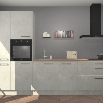 Beton opaal keuken Brussel 28821