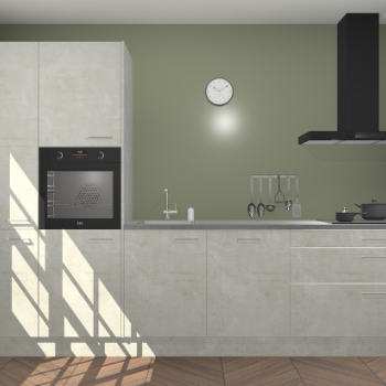 Beton opaal keuken Brussel 28825