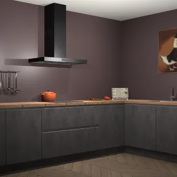 Beton antraciet greeploze keuken Canberra 28857