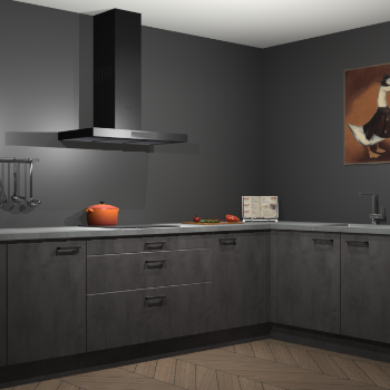 Beton antraciet keuken Canberra 28865