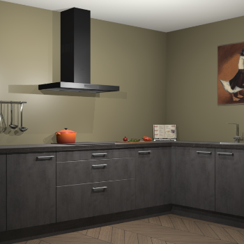 Beton antraciet keuken Canberra 28867