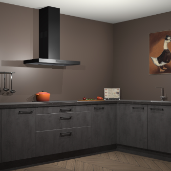 Beton antraciet keuken Canberra 28870