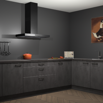 Beton antraciet keuken Canberra 28871