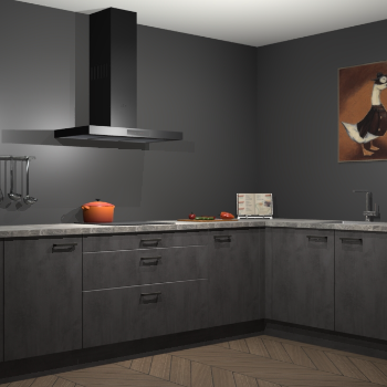 Beton antraciet keuken Canberra 28877