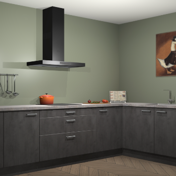 Beton antraciet keuken Canberra 28880