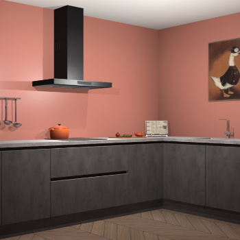 Beton antraciet greeploze keuken Canberra 28884