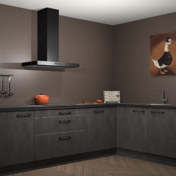 Beton antraciet keuken Canberra 28888