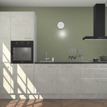 Beton opaal keuken Brussel 28831