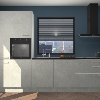 Beton opaal keuken Brussel 28848