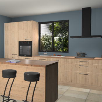 Madera natuur keuken Bonaire 29120