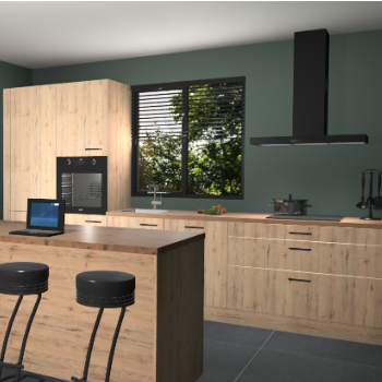 Madera natuur keuken Bonaire 29121