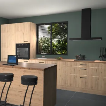 Madera natuur keuken Bonaire 29121