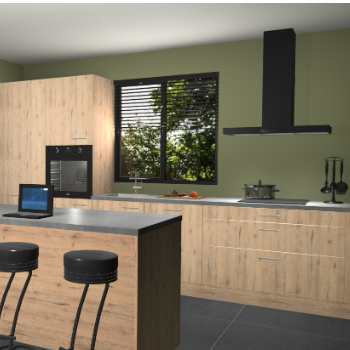 Madera natuur keuken Bonaire 29124