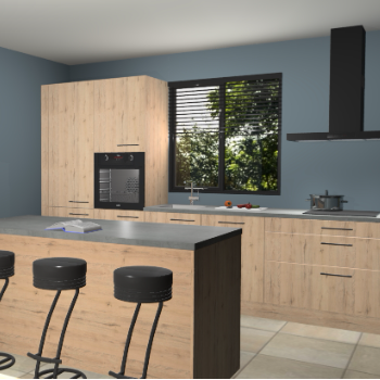 Madera natuur keuken Bonaire 29126